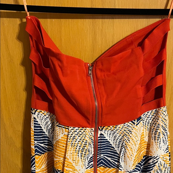 Colorful Geometric Pattern Maxi Dress - Picture 5 of 5